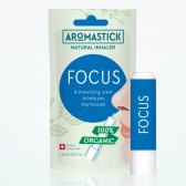 Padedantis susikoncentruoti uostukas - nosies inhaliatorius FOCUS AromaStick, 0,8 ml