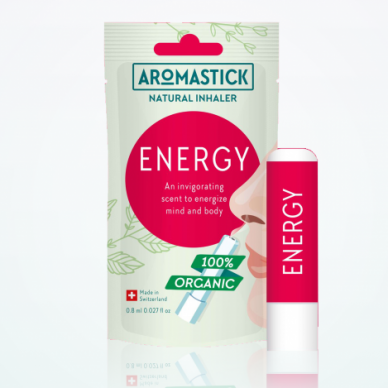 AromaStick ENERGY energijos suteikiantis uostukas - nosies inhaliatorius, 0,8 ml