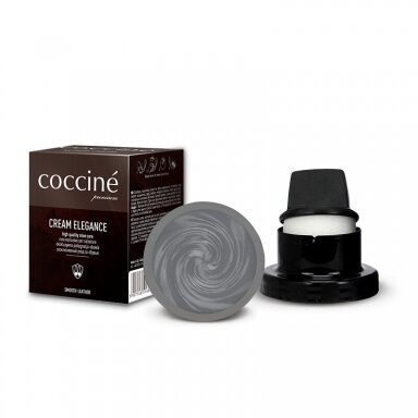 Batų tepalas su kempinėle ŠVIESIAI PILKOS spalvos Nr. 21 Coccine, 50 ml Batų tepalas su kempinėle ŠVIESIAI PILKOS spalvos Nr. 21 Coccine, 50 ml