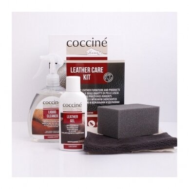 Baldų ir odos gaminių priežiūros rinkinys Coccine