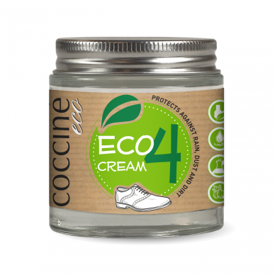Экологический крем для обуви ЧЕРНЫЙ цвет №02 Coccine Eco, 100 мл