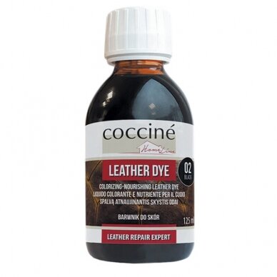 Dažantis odos gruntas juodos spalvos Nr.2 Leather Dye Coccine, 125 ml