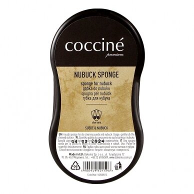 Sponge for suede and nubuck medium size Coccine