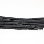 Medvilniniai batų raišteliai juodos spalvos Coccine (3 mm) 75 cm, 1 pora