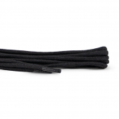 Medvilniniai batų raišteliai juodos spalvos Coccine (3 mm) 90 cm, 1 pora