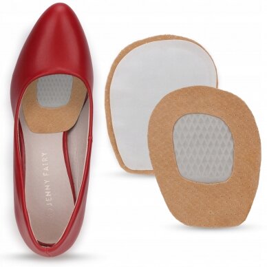 Leather shoe inserts to prevent foot slip Stopper Coccine, 2 pcs.