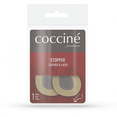 Вставки кожаные для предотвращения скольжения стопы Stopper Coccine, 2 шт. 1