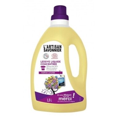 Ekologiškas skystas skalbiklis koncentruotas L'Artisan Savonnier, 1 l