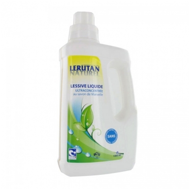 Универсальный очиститель и моющее средство для поверхностей с марсельским мылом Лерутан, 1 л