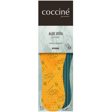 Coccine latex insole with aloe vera extract, 35-46 d. 2 pcs. 1